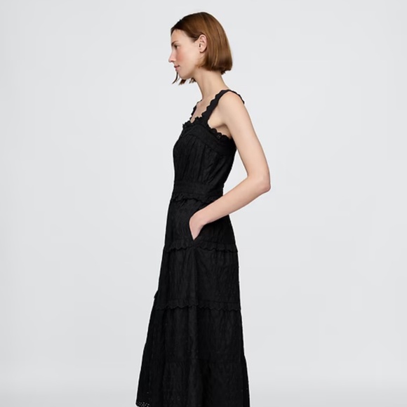 Gap × DÔEN Eyelet Midi Dress XXS - Picture 3 of 9